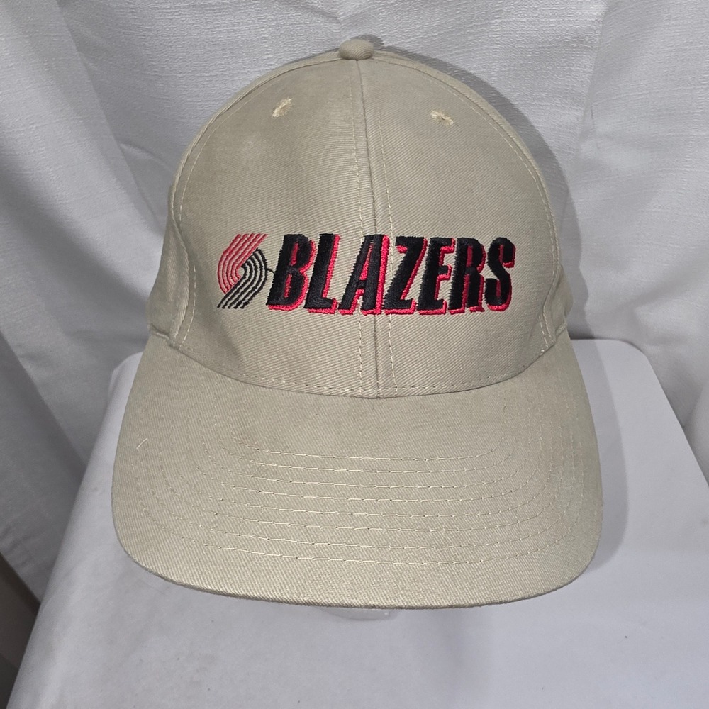Portland Trail Blazers Collegiate Hat Tan NBA Basketball‎ One Size Adjustable